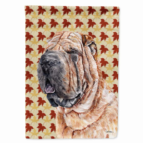 Fall Leaves Dog Flag Garden Size - SC9671GF