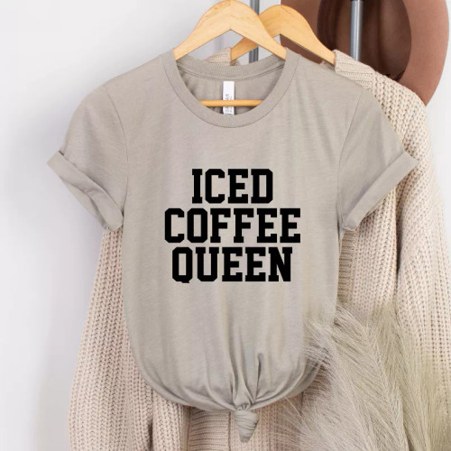 Iced Coffee Queen Shirt - S001790B002255P000793V022