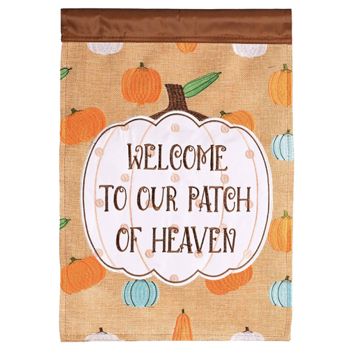 Flag Welcome To Our Patch Of