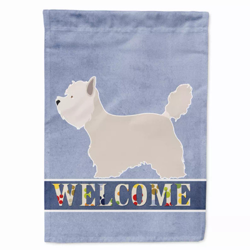 Welcome Flag/Dog Breed Flag Canvas - BB8318CHF