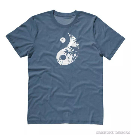 Yin Yang Asian Print Unisex T-shirt - 1898-1898669
