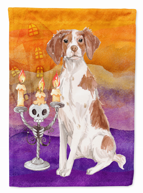 Halloween Dog Art Flag Canvas - S000213B001695P001560V002