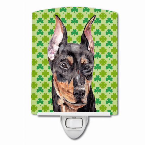 St. Patrick's Day Shamrock Portrait Ceramic Night Light - SC9740CNL