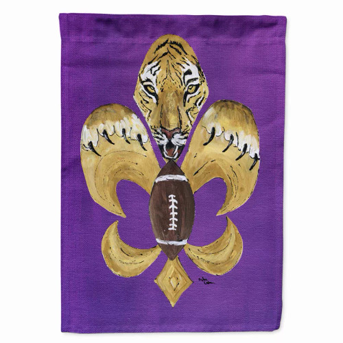 Fleur de lis Themed Flag Canvas - 8205CHF
