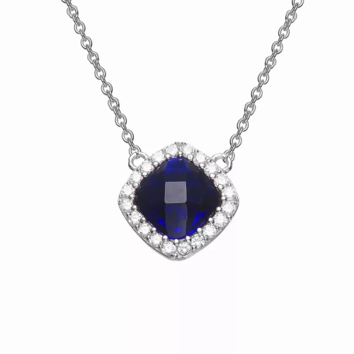 Collette Z CZ & SAPH NECKLACE