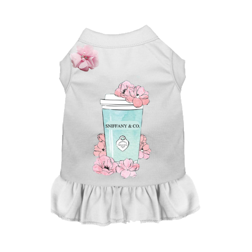 Sniffany and Coffee Dog Dress - S002142B002493P000685V003
