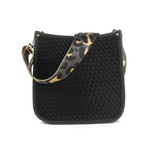 Lea Woven Courier - LeaBlackBR