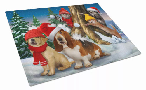 Christmas Glass Cutting Board Large - S000213B001695P021428V001