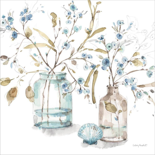 Blue Escape Coastal 02 by Lisa Audit, Canvas Art - C1079003-0240000-AAAACMA