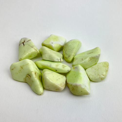 Citron Chrysoprase | Tumbled | 20-35mm
