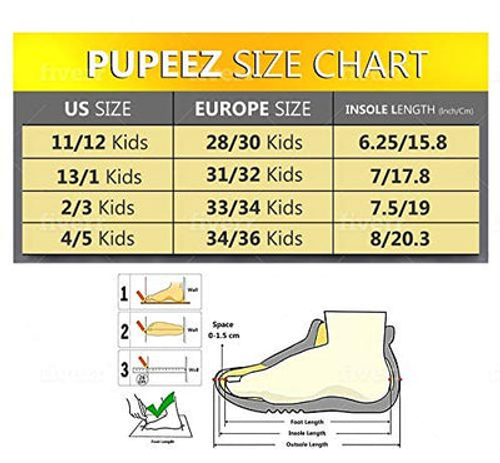 Pupeez Girls Slipper Cozy Warm Clog Kids House Shoe Rubber Sole - S001575B002115P000009V003