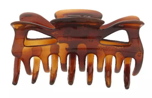 Med Patent Cover Hair Claw Tortoise Shell - 728-02
