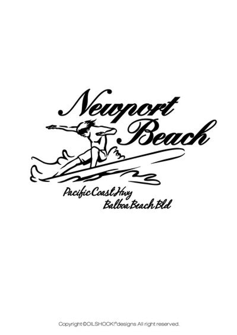 Newport Beach T-shirt - 177300027487