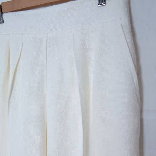 Baobab Trousers in Pearl Tweed - EkinFrog0204