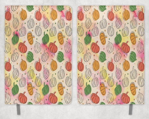 Pumpkins Printed 8 Inch  A-5 Journal - 219117820 Pumpkins Printed 8 Inch  A-5 Journal - 219117820