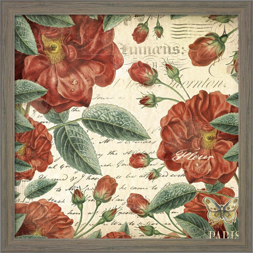 New Orleans Garden by Mary Jane Creative, Framed Art