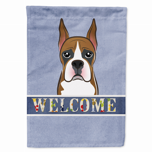 Welcome/Dog Breed Flag Canvas - BB1409CHF