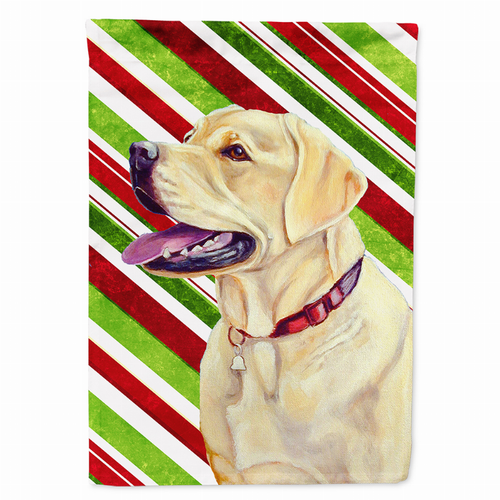 Candy Cane Holiday Christmas Dog Flag Garden Size - LH9248GF