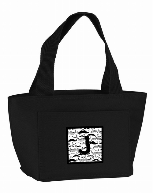 Moustache Initial Lunch Bag - CJ2009-JBK-8808