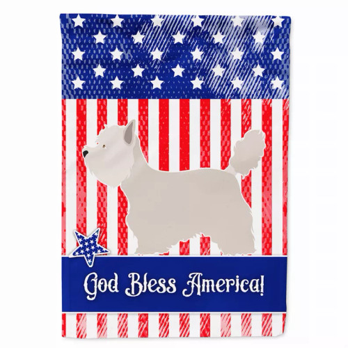 American Flag/Dog Breed TThemed Canvas - BB8399CHF