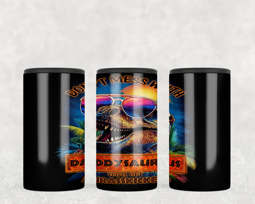 Daddysaurus  Steel can hugger - optional speaker