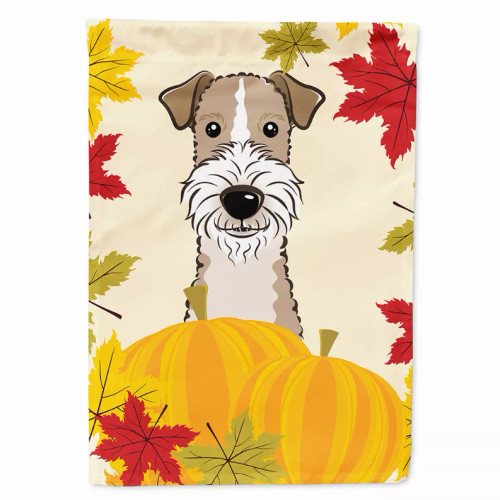 Thanksgiving  Day/Dog Breed Flag Canvas - BB2053CHF