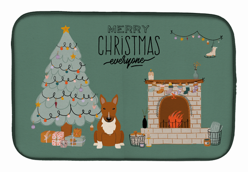 Dog Christmas Everyone Dish Drying Mat - CK7697DDM