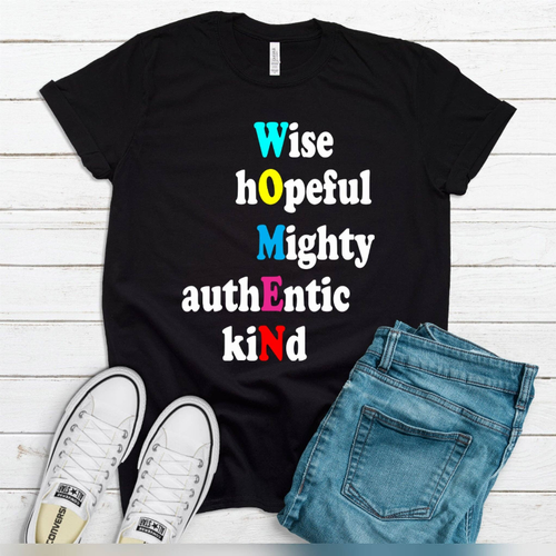 Definition of Women Inspirational T-Shirt - DOW-BCC-BLK-L