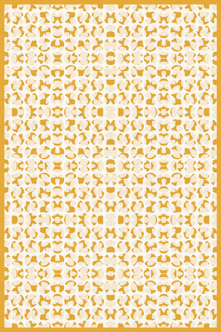 Sunglow' Geometric Non-Slip Indoor/Outdoor Rug - SUNGLOW-4X6