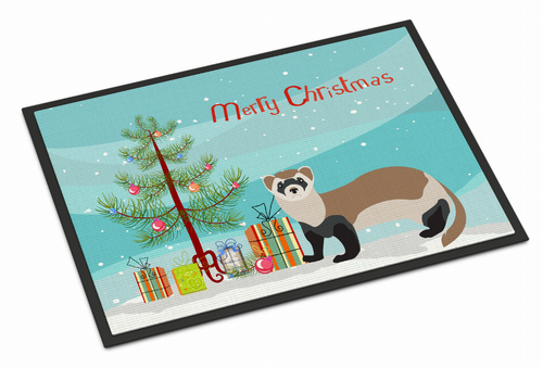 Animals Art Themed Christmas Indoor or Outdoor Mat