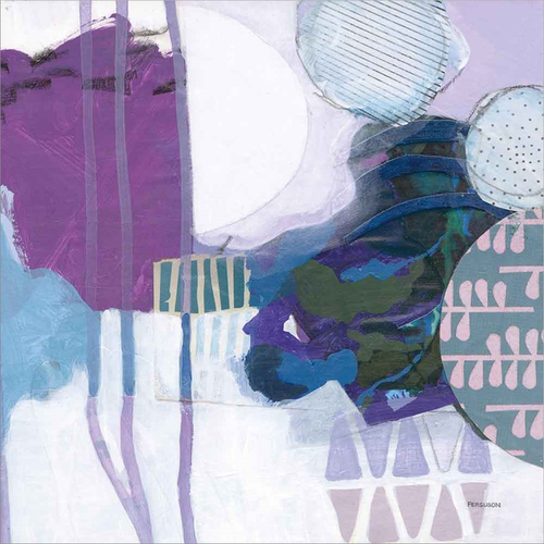 Abstract Layers IV by Kathy Ferguson, Framed Art