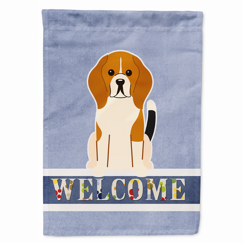 Welcome/Dog Breed Flag Canvas - BB5621CHF
