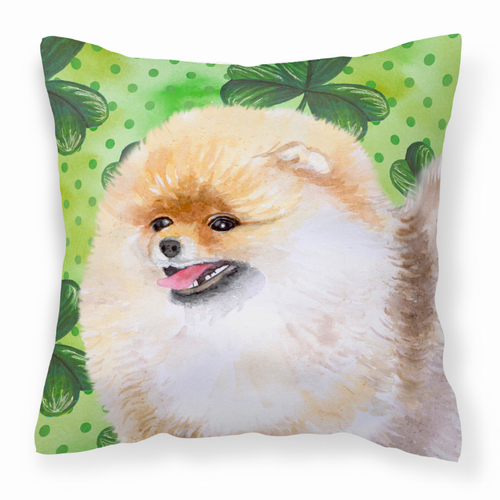 St Patrick's Design with Dog Fabric Decorative Pillow - S000213B001695P113981V000