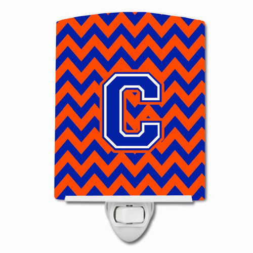 Letter Chevron Ceramic Night Light - CJ1044-CCNL