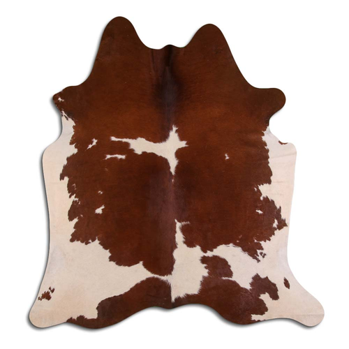 NATURAL HAIR ON COWHIDE BROWN AND WHITE - CPNBRWSP3A-00130194