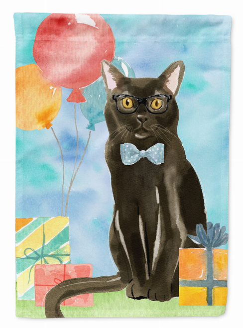 Bombay Happy Birthday Flag Garden Size