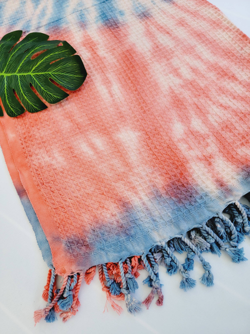 Throw Blanket Cotton - Quick fold throw XLARGE - EBRU1223