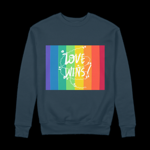 Love Wins 100% Organic Cotton SweaT-Shirt - S001662B002171P000259V027