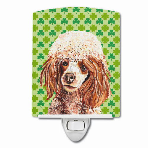 St. Patrick's Day Shamrock Portrait Ceramic Night Light - SC9723CNL
