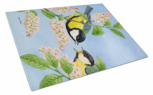Bird Glass Cutting Board Large - ASA2128LCB