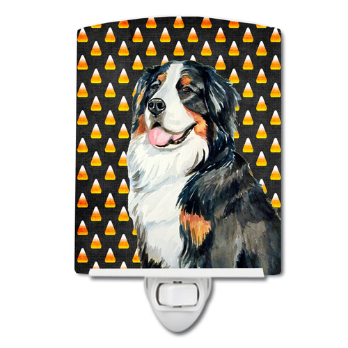 Candy Corn Halloween Dog Art Portrait Ceramic Night Light - S000213B001695P102800V000