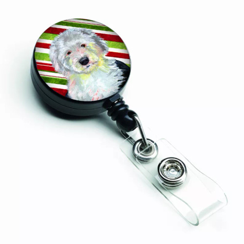 Holiday Christmas Retractable Badge Reel - LH9261BR