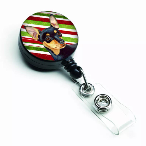 Holiday Christmas Retractable Badge Reel - LH9245BR