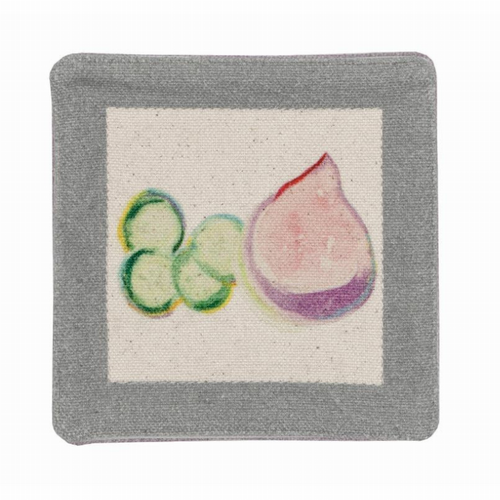 Fig Cucumber Coasters Set