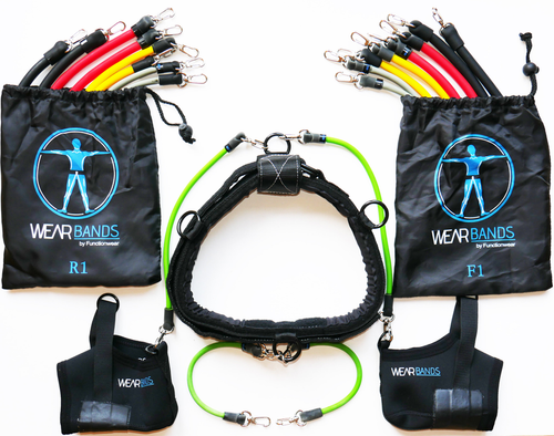 Wearbands Lower-Body Pro System (5 Lower-body Levels) - T2B5FRKitSXS