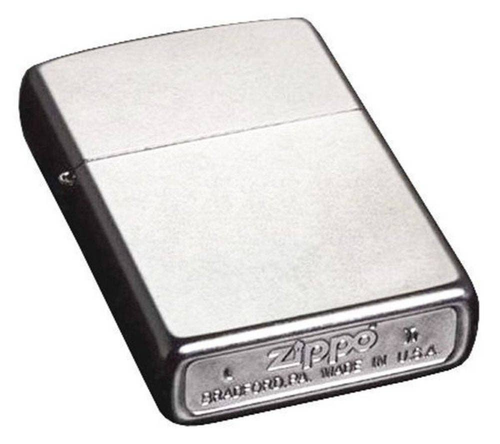 Zippo Classic Street Chrome Finish Good For Engraving Windproof Lighter