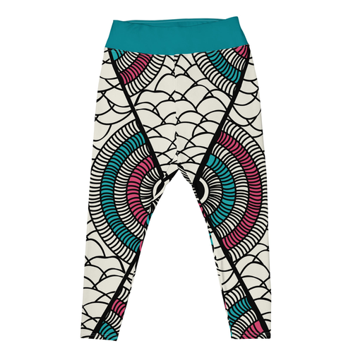 African Print Leggings - S002472B002689P000132V000
