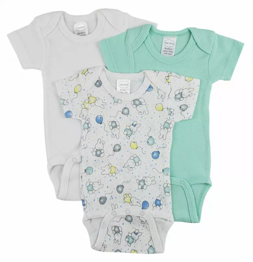 Bambini Short Sleeve One Piece 3 Pack - S000522B001438P000006V026
