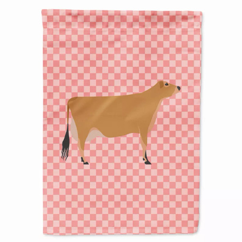 Animal/Bird Themed Pink Check Flag Canvas - BB7829CHF
