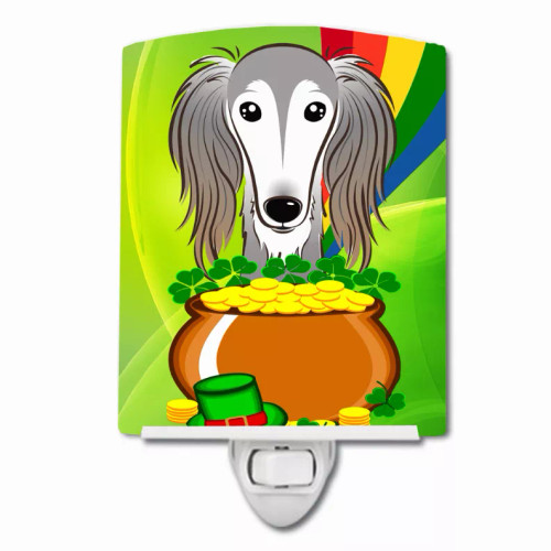 St. Patrick's Day Design with Dog Ceramic Night Light - S000213B001695P099304V000